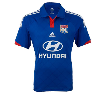 Plutosport - Adidas Olympique Lyon Uit Shirt Heren Plutosport - Adidas Olympique Lyon Uit Shirt Heren
