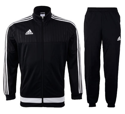 Plutosport - Adidas Tiro 15 Polyester Trainingspak Heren Plutosport - Adidas Tiro 15 Polyester Trainingspak Heren