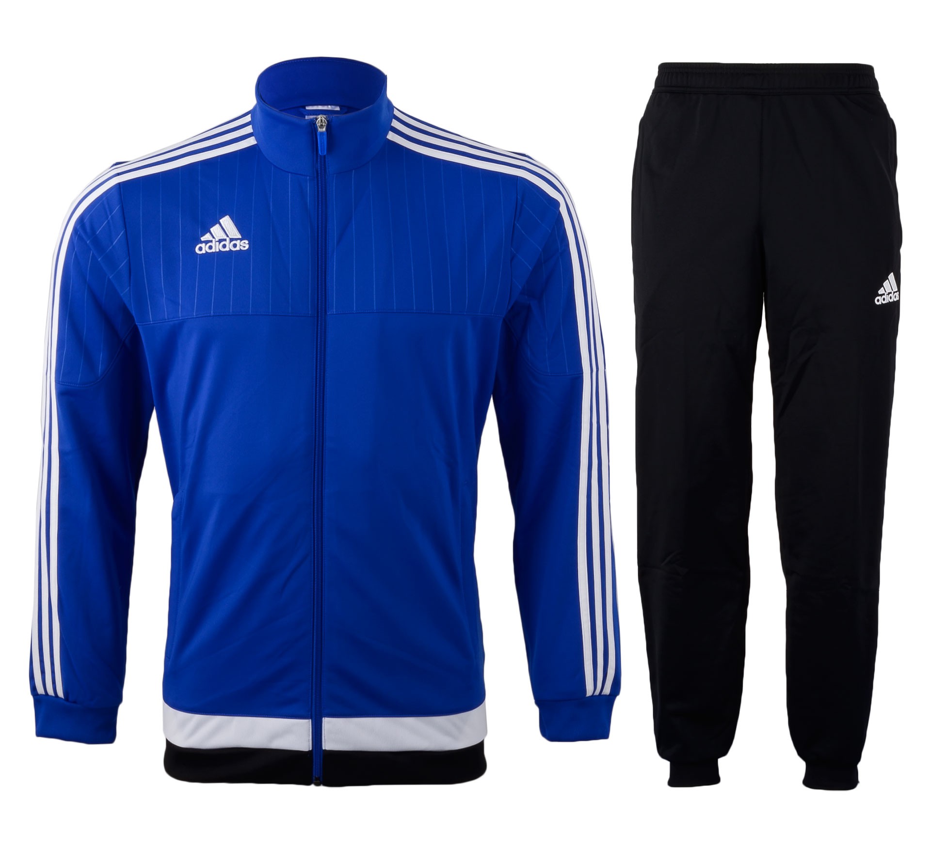 Plutosport - Adidas Tiro15 Polyester Trainingspak Heren Plutosport - Adidas Tiro15 Polyester Trainingspak Heren