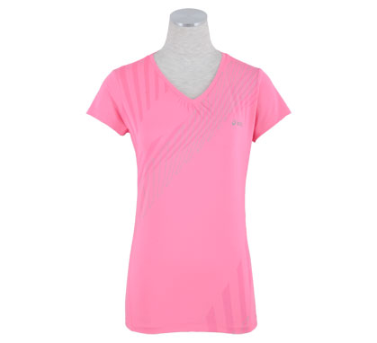 Plutosport - Asics Hardloop T-shirt All Over Dames Plutosport - Asics Hardloop T-shirt All Over Dames
