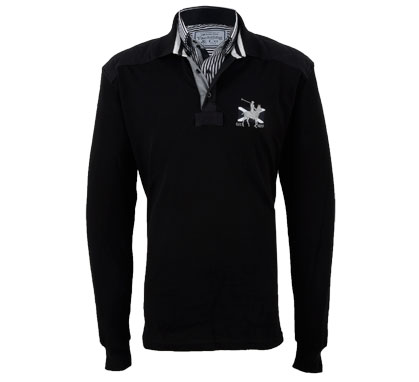 Plutosport - Asociacion De Polo Argentina Longsleeve Polo Heren Plutosport - Asociacion De Polo Argentina Longsleeve Polo Heren