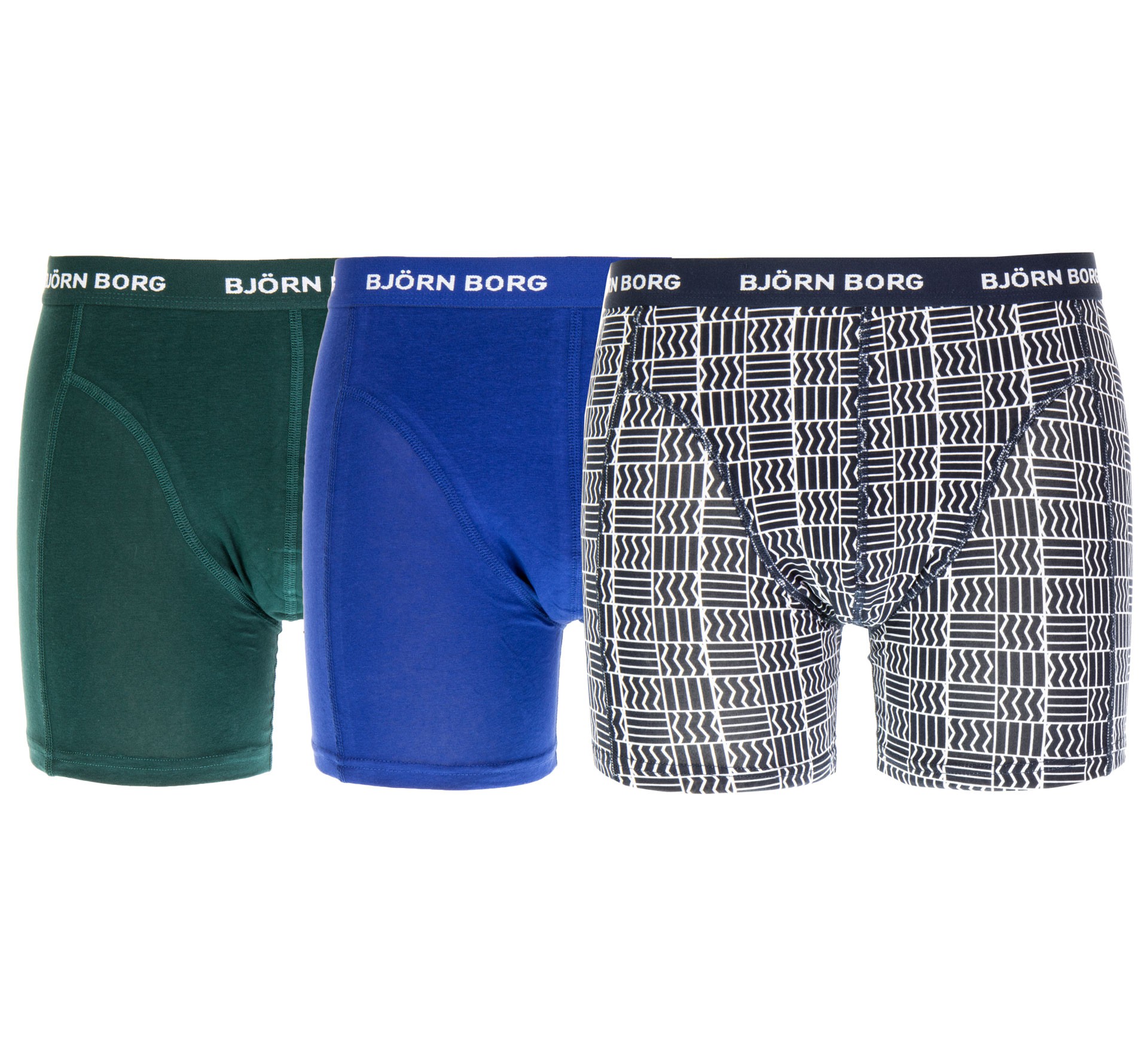 Plutosport - Björn Borg Cheque Boxershorts (3-pack)