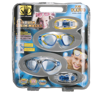 Plutosport - Body Glove Duikbril Inspiron Junior – Set Van 2 Stuks Plutosport - Body Glove Duikbril Inspiron Junior – Set Van 2 Stuks