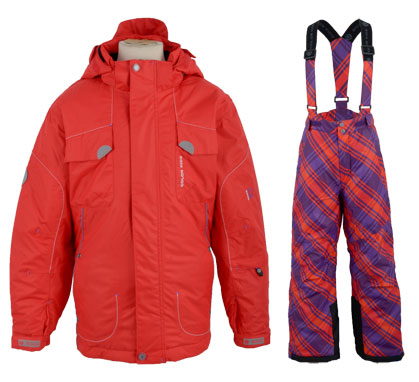 Plutosport - Color Kids Jabiru Ski Set Junior Plutosport - Color Kids Jabiru Ski Set Junior
