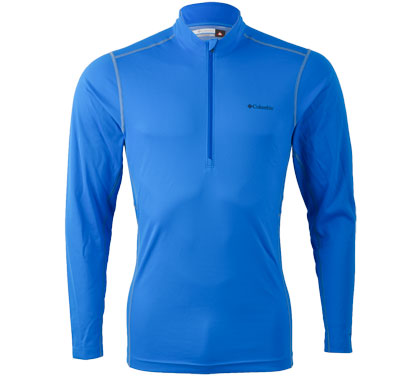 Plutosport - Columbia Midweight Ii Longsleeve Shirt Halve Rits Heren