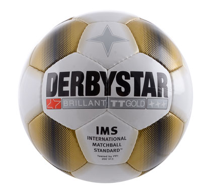 Plutosport - Derby Star Brillant Tt Gold Voetbal Plutosport - Derby Star Brillant Tt Gold Voetbal