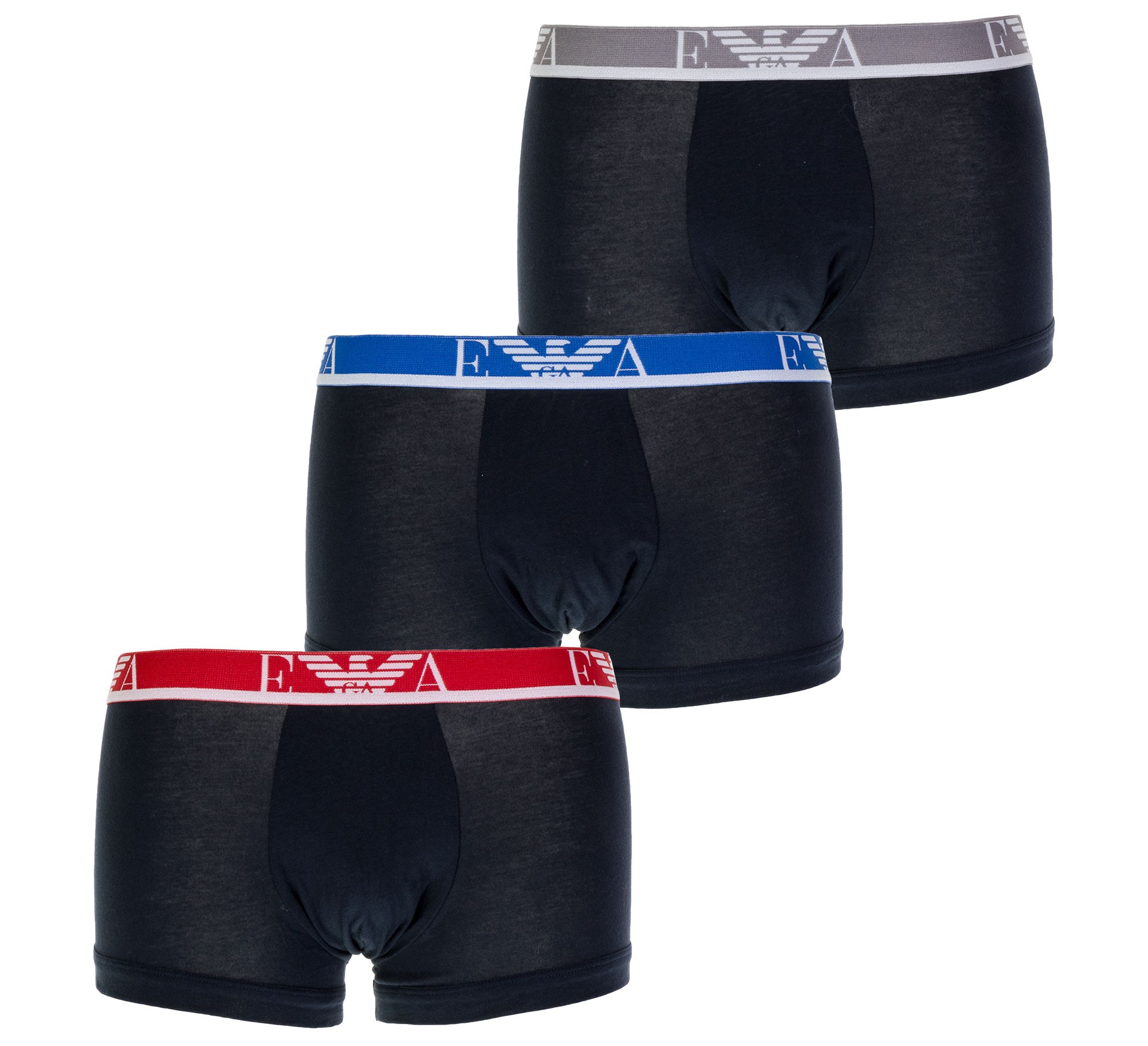 Plutosport - Emperio Armani Trunk Boxershorts (3-Pack) Plutosport - Emperio Armani Trunk Boxershorts (3-Pack)