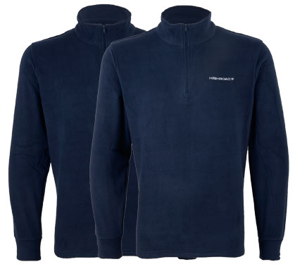 Plutosport - Highroad Fleece Pulli Heren (2-Pack) Plutosport - Highroad Fleece Pulli Heren (2-Pack)