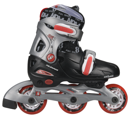 Plutosport - Nijdam Inline Skates Jr (Verstelbaar) Plutosport - Nijdam Inline Skates Jr (Verstelbaar)