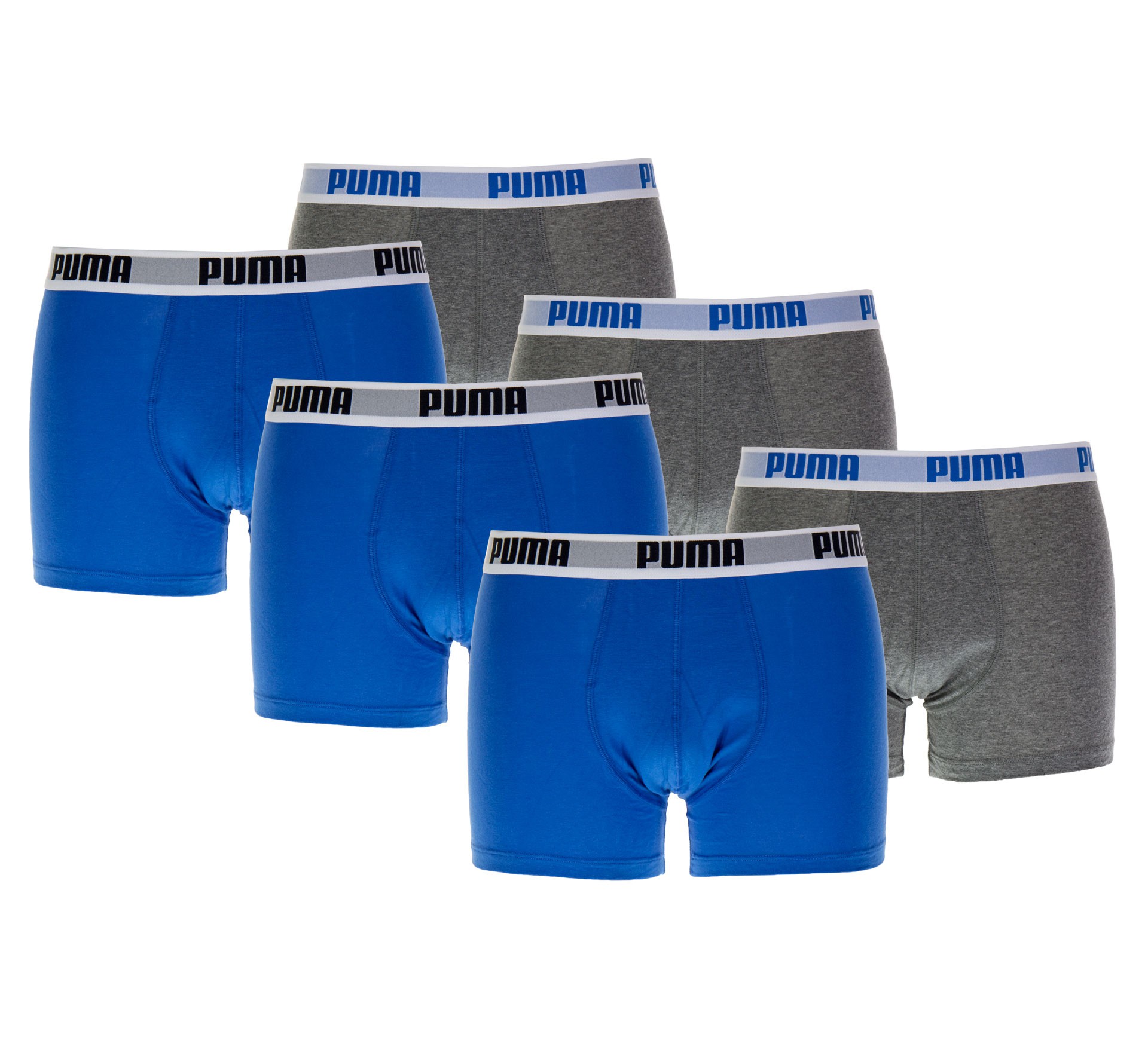 Plutosport - Puma Basic Boxershorts (6-pack) Plutosport - Puma Basic Boxershorts (6-pack)