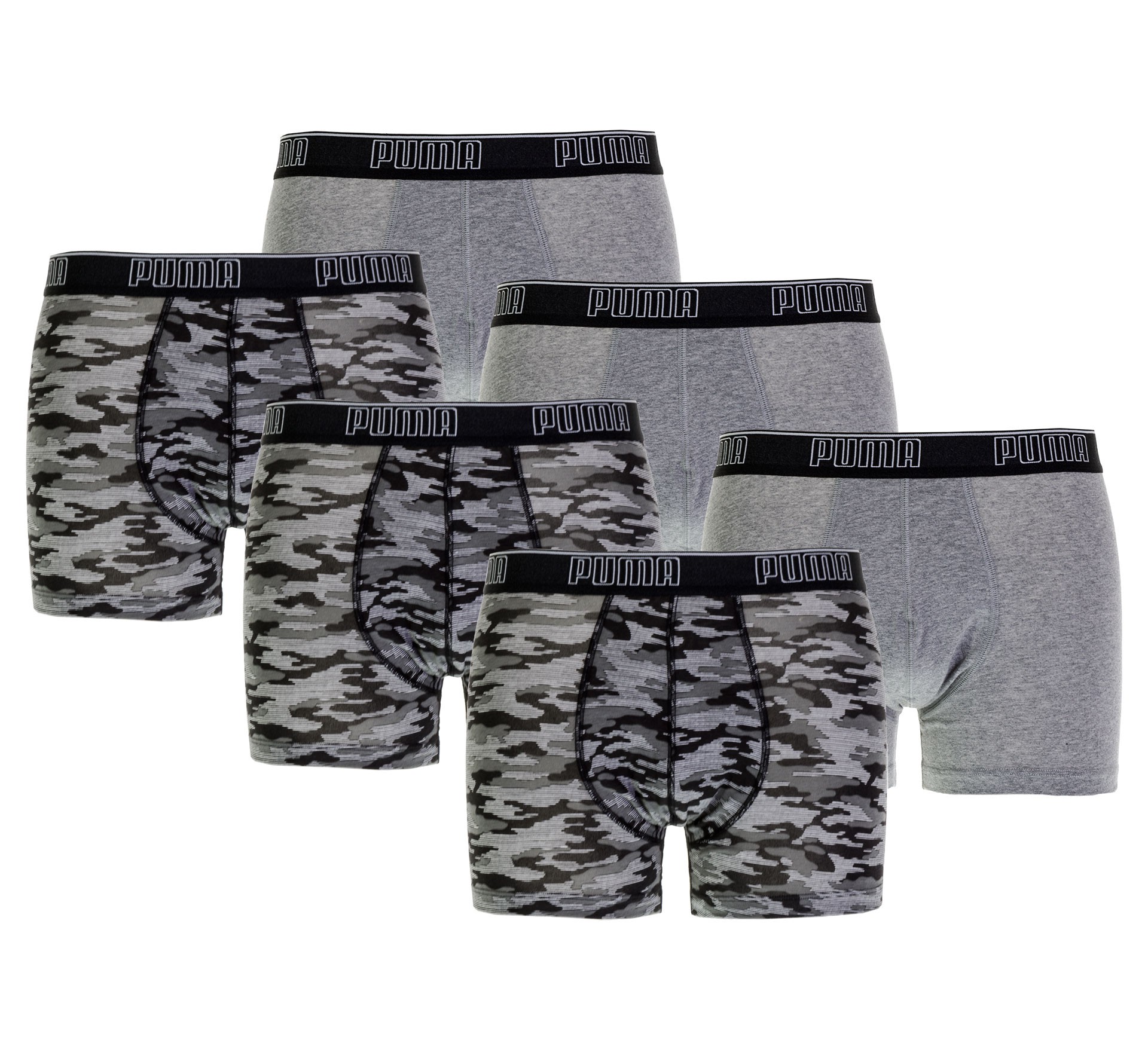 Plutosport - Puma Camo Print Boxer (6-pack)