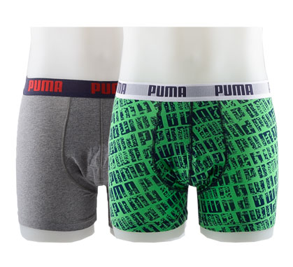 Plutosport - Puma City Map Boxershorts Heren (2-Pack) Plutosport - Puma City Map Boxershorts Heren (2-Pack)