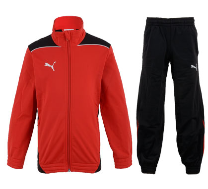 Plutosport - Puma Foundation Ii Polyester Trainingspak Junior