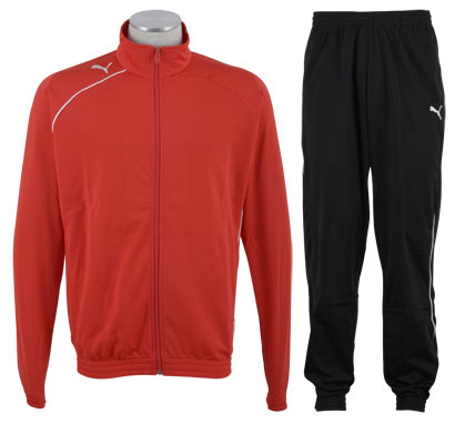 Plutosport - Puma Foundation Polyester Trainingspak Heren Plutosport - Puma Foundation Polyester Trainingspak Heren
