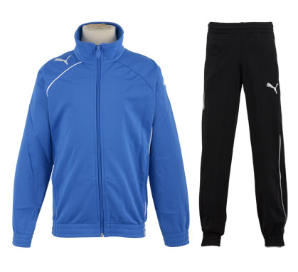 Plutosport - Puma Foundation Polyester Trainingspak Junior Plutosport - Puma Foundation Polyester Trainingspak Junior