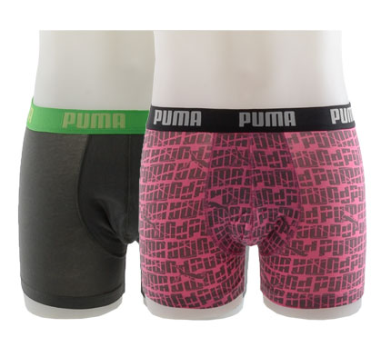Plutosport - Puma Shattered Boxer Short Heren (2-Pack) Plutosport - Puma Shattered Boxer Short Heren (2-Pack)