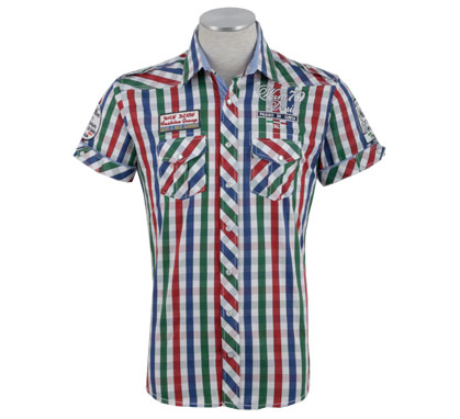 Plutosport - Wam-denim Overhemd Heren Plutosport - Wam-denim Overhemd Heren