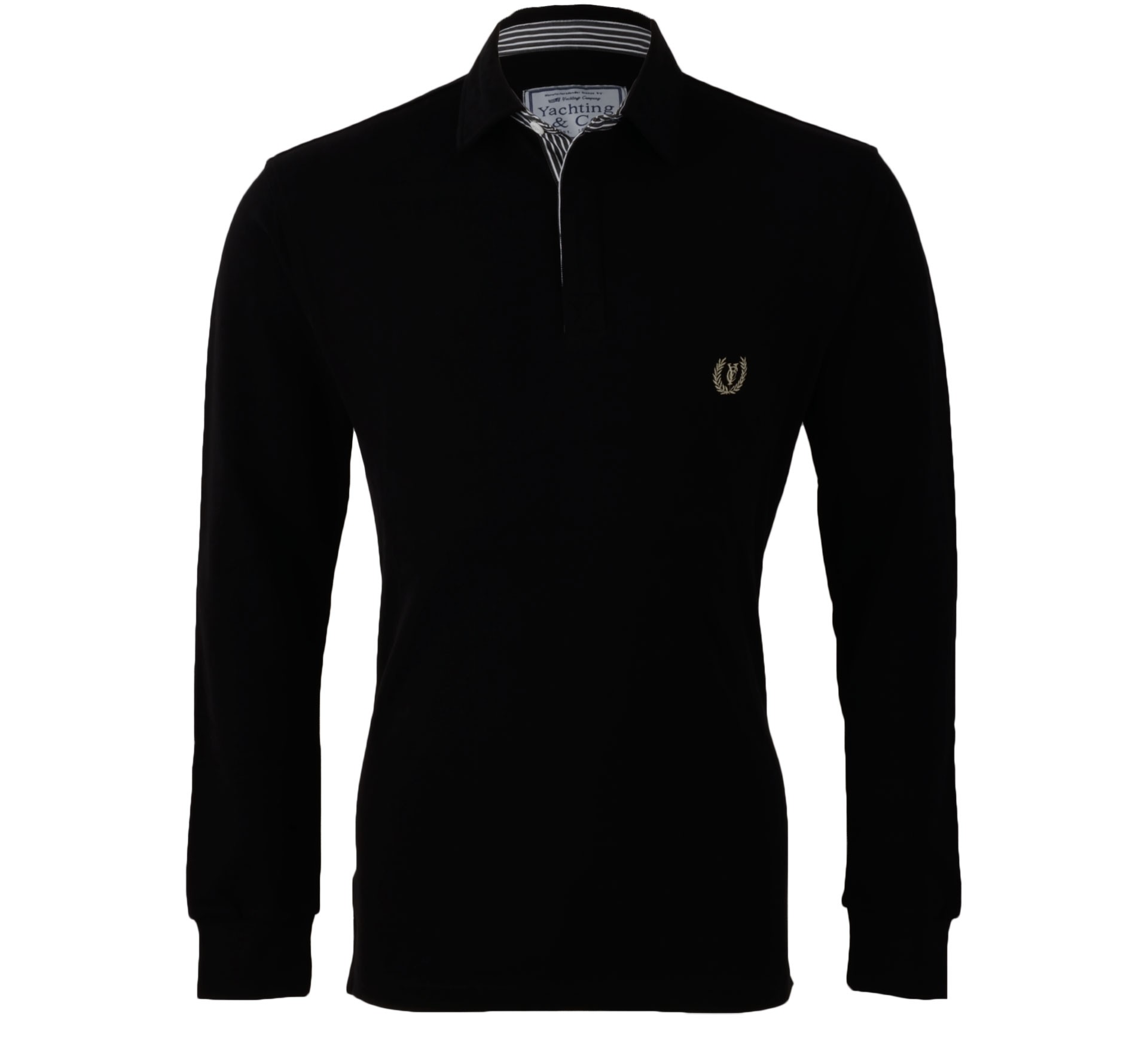 Plutosport - Yachting & Co Longsleeve Polo Heren Plutosport - Yachting & Co Longsleeve Polo Heren