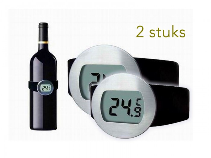 Price Attack - 2 Wijnthermometers Price Attack - 2 Wijnthermometers