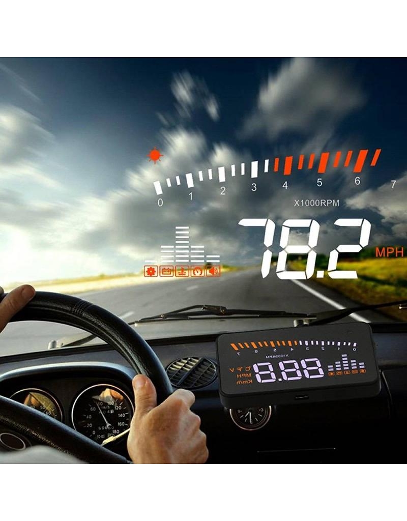 Price Attack - 5.5 Inch Car Obd Ii Hud Fuel Consumption Warning Projector With Led Price Attack - 5.5 Inch Car Obd Ii Hud Fuel Consumption Warning Projector With Led