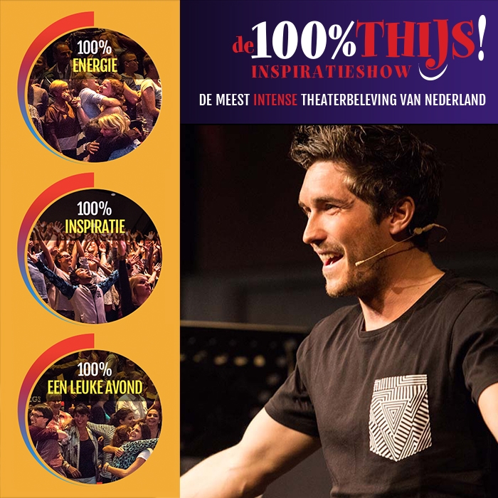 Price Attack - De 100%Thijs Show! Toegang Voor 2 Personen Price Attack - De 100%Thijs Show! Toegang Voor 2 Personen