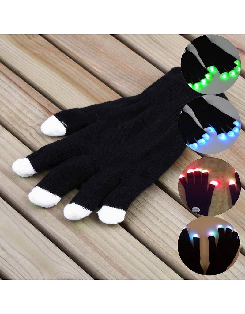 Price Attack - Handschoenen Met Led Lichtgevende Vingertoppen Price Attack - Handschoenen Met Led Lichtgevende Vingertoppen
