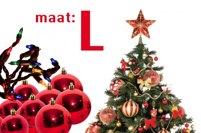 Price Attack - Kerstboom Compleet (Maat L)