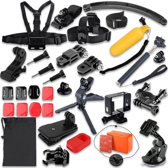 Price Attack - Mega Accessoire-Kit Voor Gopro Price Attack - Mega Accessoire-Kit Voor Gopro