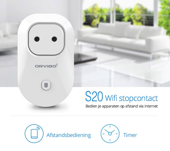 Price Attack - Orvibo S20 Wifi Stopcontact Price Attack - Orvibo S20 Wifi Stopcontact