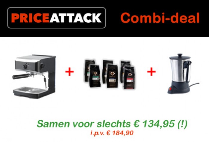 Price Attack - Priceattack Koffie-combideal