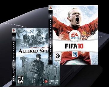 PriceX - Fifa 2010 + Vampire Rain Altered Species PriceX - Fifa 2010 + Vampire Rain Altered Species