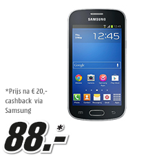 Saturn - Samsung Galaxy Trend S7390 Neo Fleur (Mms); Black; White