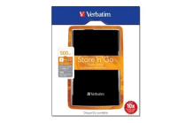 Saturn - VERBATIM Stone &#039;n Go 500GB USB 3.0 Zwart