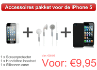 Seal de Deal - Accessoires pakket voor de iPhone 5 Seal de Deal - Accessoires pakket voor de iPhone 5