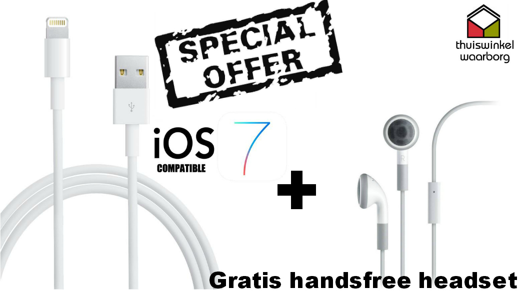 Seal de Deal - Cable light + headset cadeau Seal de Deal - Cable light + headset cadeau