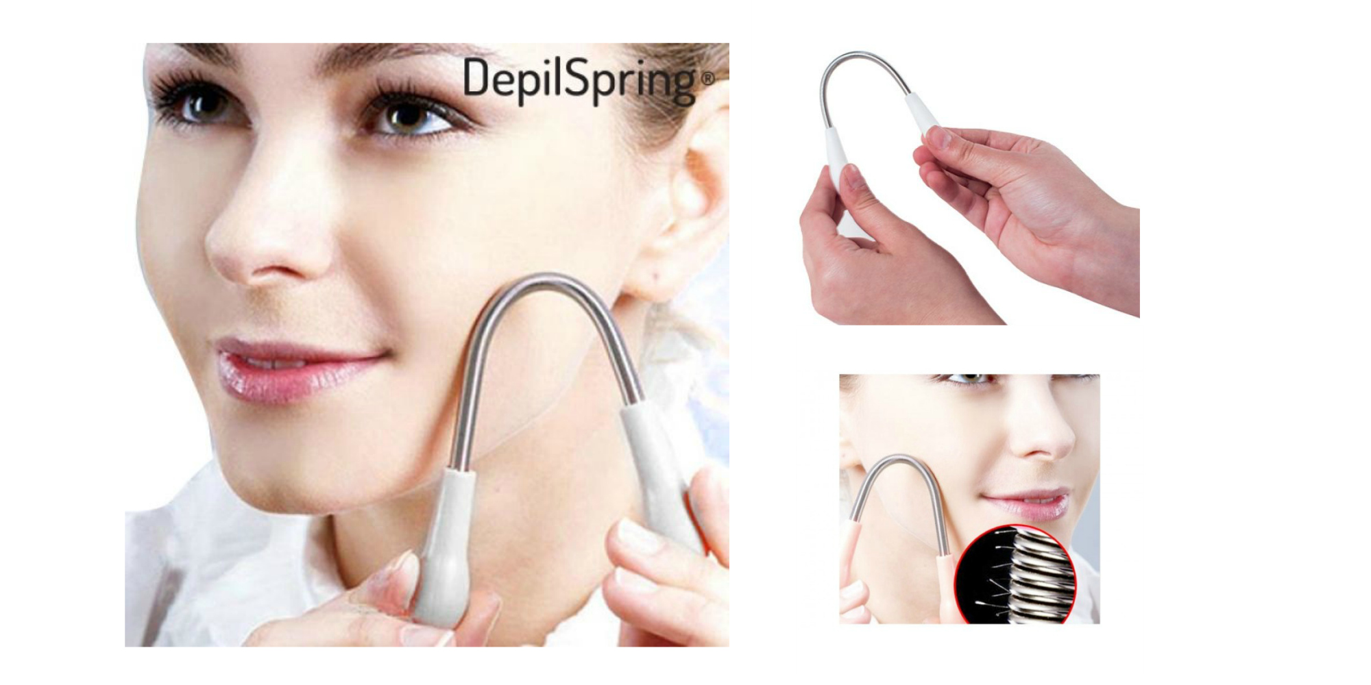 Seal de Deal - Depil Spring Gezichtshaarepilator Seal de Deal - Depil Spring Gezichtshaarepilator