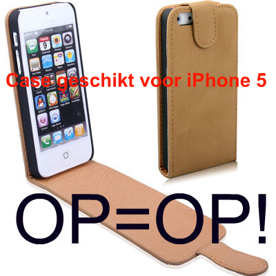 Seal de Deal - Khaki case geschikt voor iPhone 5