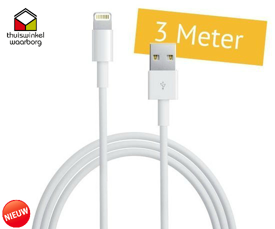 Seal de Deal - Light naar USB-kabel (3 meter) Seal de Deal - Light naar USB-kabel (3 meter)