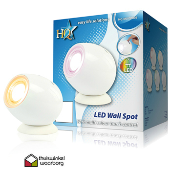 Seal de Deal - Multicolour LED wandspot Seal de Deal - Multicolour LED wandspot