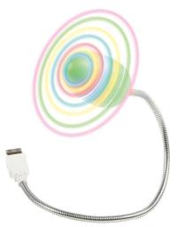 Seal de Deal - Usb ventilator met gekleurde leds Seal de Deal - Usb ventilator met gekleurde leds