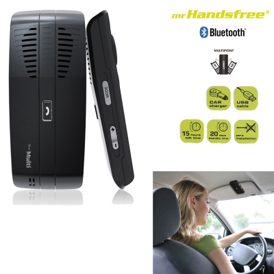 Slimme Deals - Gebruiksvriendelijke en compacte Bluetooth carkit Slimme Deals - Gebruiksvriendelijke en compacte Bluetooth carkit
