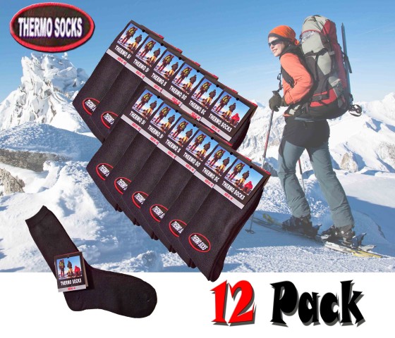 Sport4Sale - 12 Pack Thermo Sokken Sport4Sale - 12 Pack Thermo Sokken