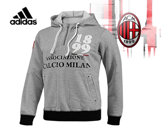Sport4Sale - Adidas AC Milan Hooded Sweater