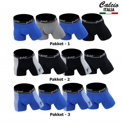 Sport4Sale - Calcio Italia Boxers 4 Pack