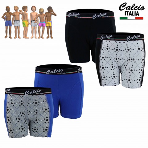 Sport4Sale - Calcio Italia Boxers Kids 2 Pack