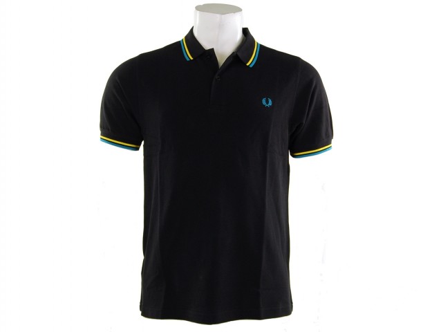 Sport4Sale - Fred Perry - Slim Fit Tipped Polo Pique Shirt