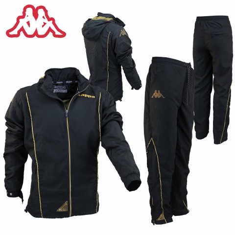 Sport4Sale - Kappa Trainingspak Zwart Sport4Sale - Kappa Trainingspak Zwart