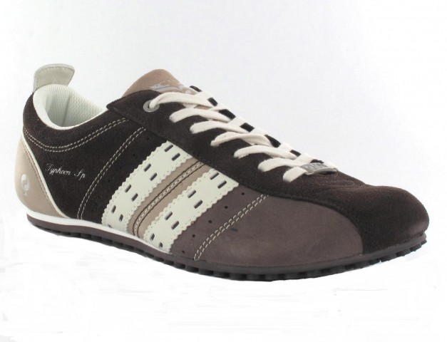 Sport4Sale - Quick heren Sneaker Typhoon SP Bruin Sport4Sale - Quick heren Sneaker Typhoon SP Bruin