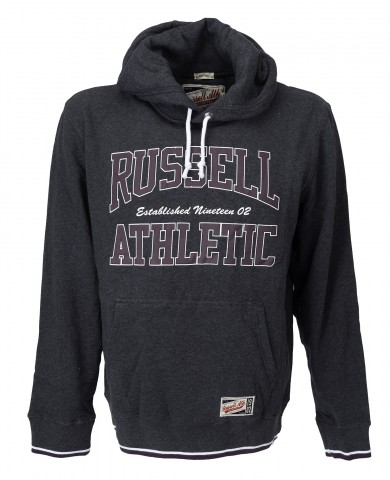 Sport4Sale - Russell Athletic Sweater Antraciet Sport4Sale - Russell Athletic Sweater Antraciet