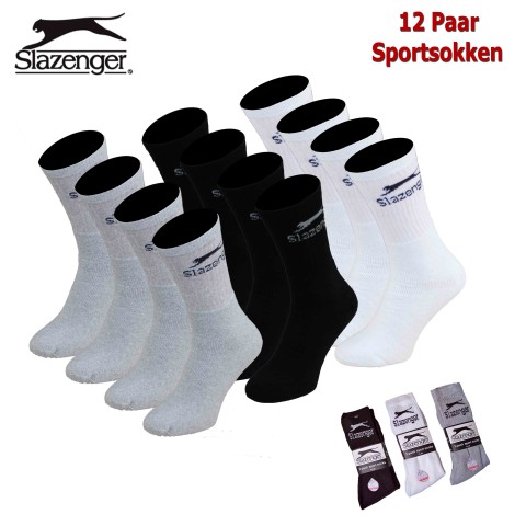 Sport4Sale - Slazenger Sokken Pakket 12 Paar Sport4Sale - Slazenger Sokken Pakket 12 Paar